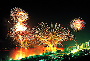 Toyako Long-Run Fireworks Display